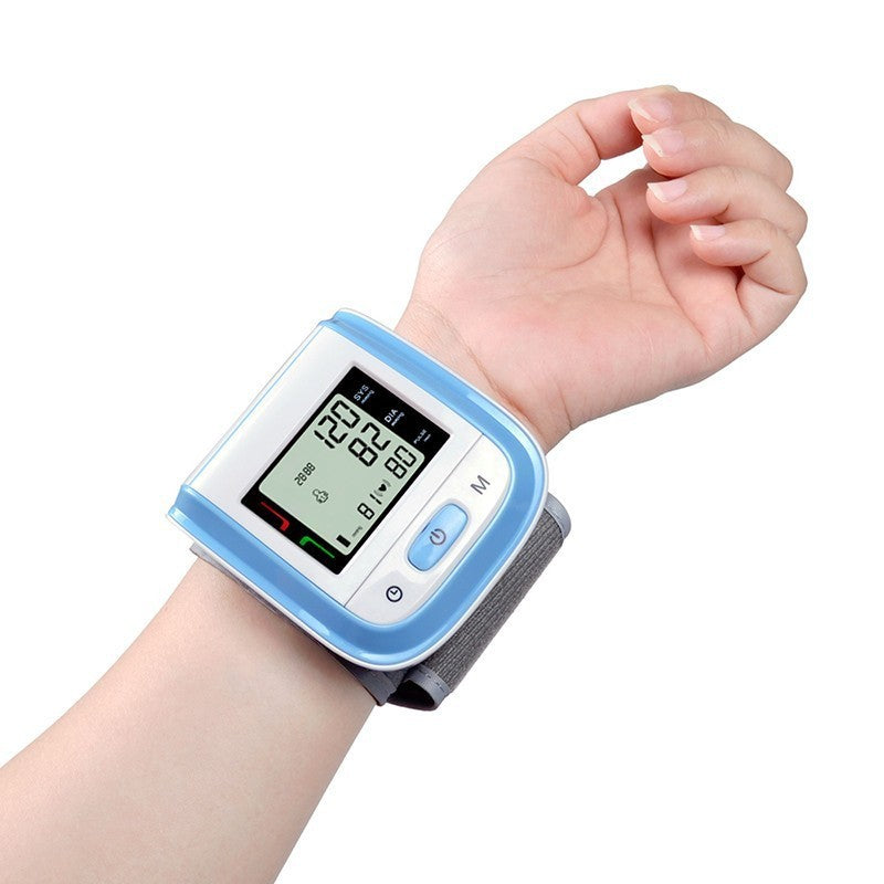 Wrist type household electronic manometer