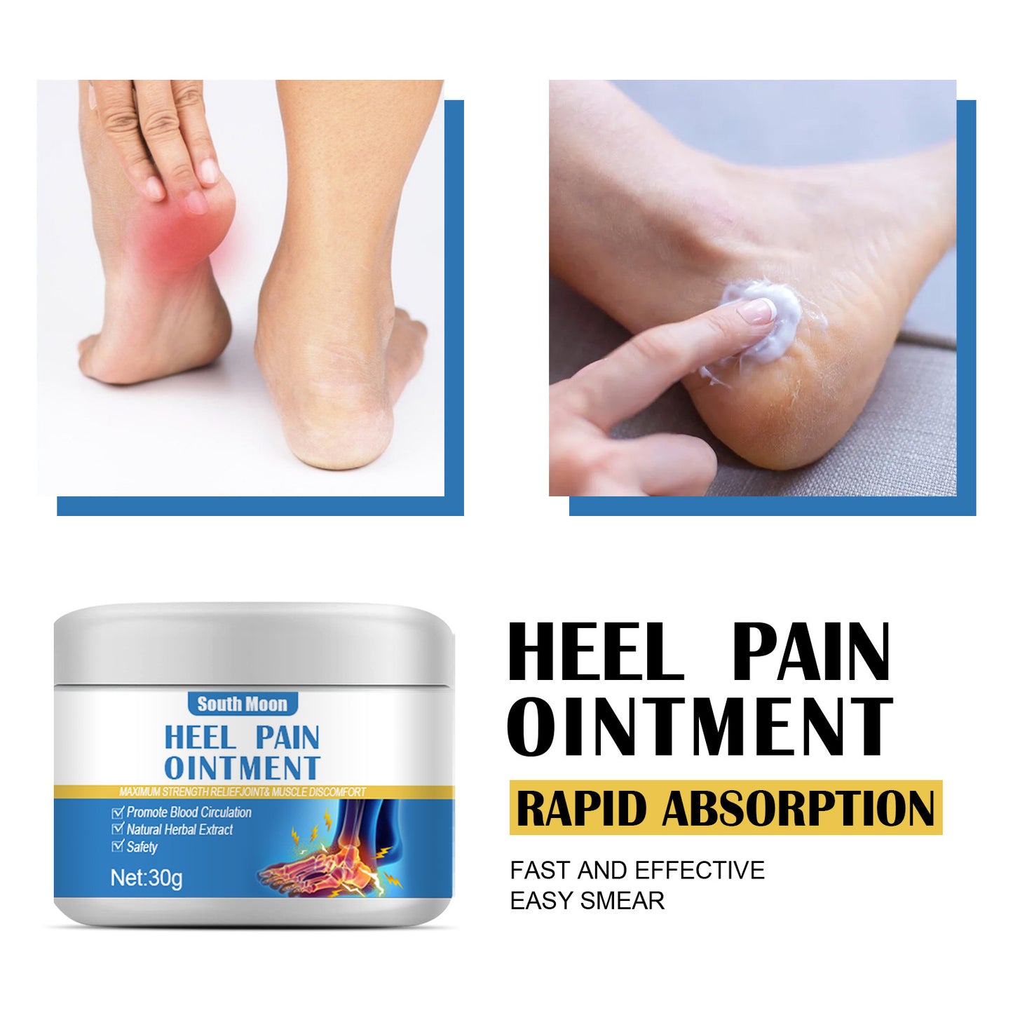 South Moon Heel Pain Cream Toe Pain