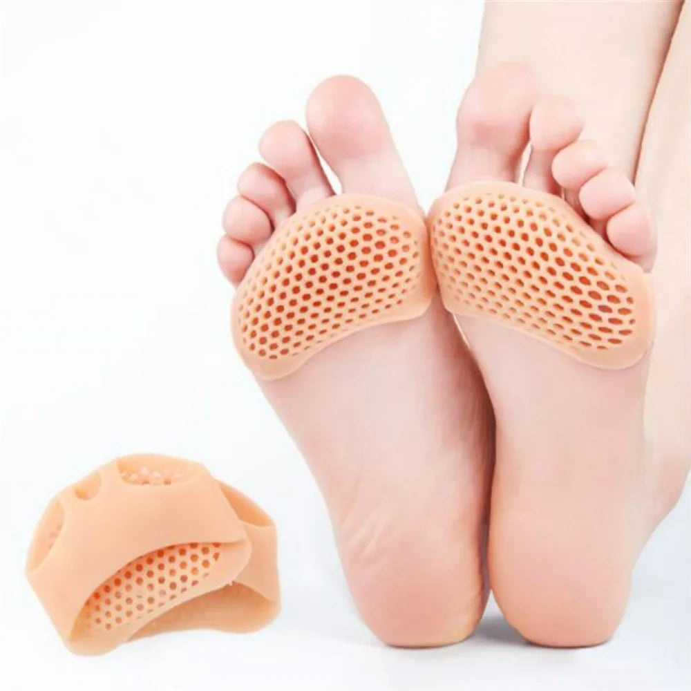 Silicone Metatarsal Pads Toe Separator Pain Relief Forefoot Socks Insole Bunion Orthotics Hallux Valgus Corrector Foot Care Tool