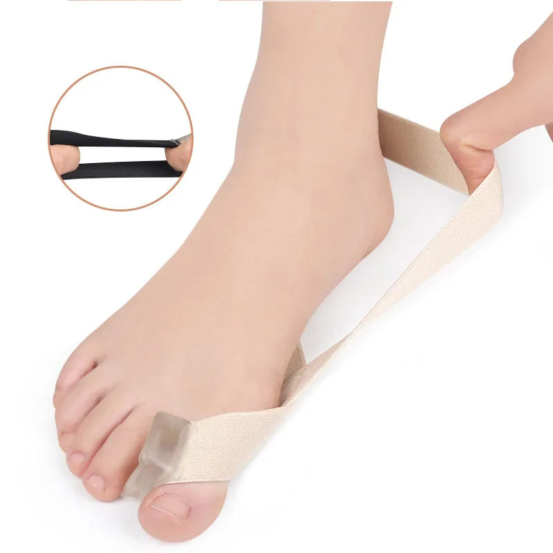 Hallux Valgus Corrector One Side Thumb Valgus Corrector Tension Strap Pain Relief Toefinger Separator Toe Straightener Tool