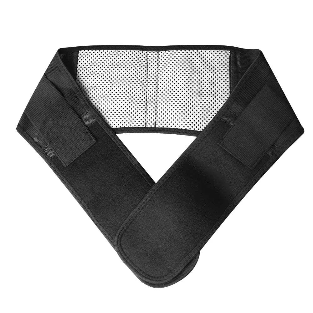 Tourmaline Self-heating Magnetic Therapy Waist Belt Lumbar Support Back Waist Brace for Men Women Lower Back Pain Relief